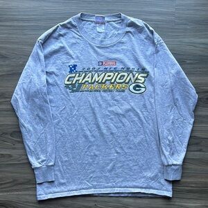 2007 NFC North Champions Green Bay Packers Long Sleeve Tee